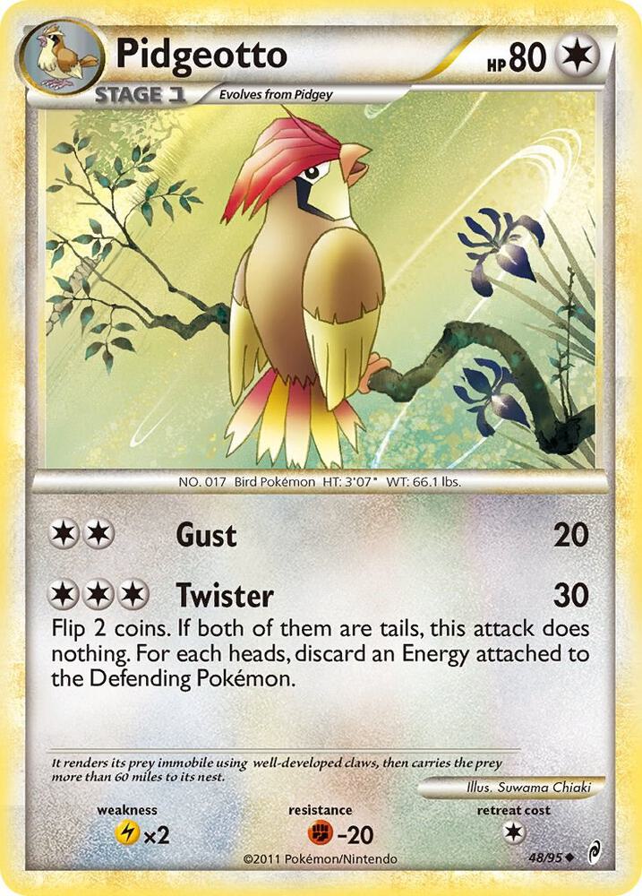 Pidgeotto 48/95 (Call of Legends)  | Good Games Adelaide SA