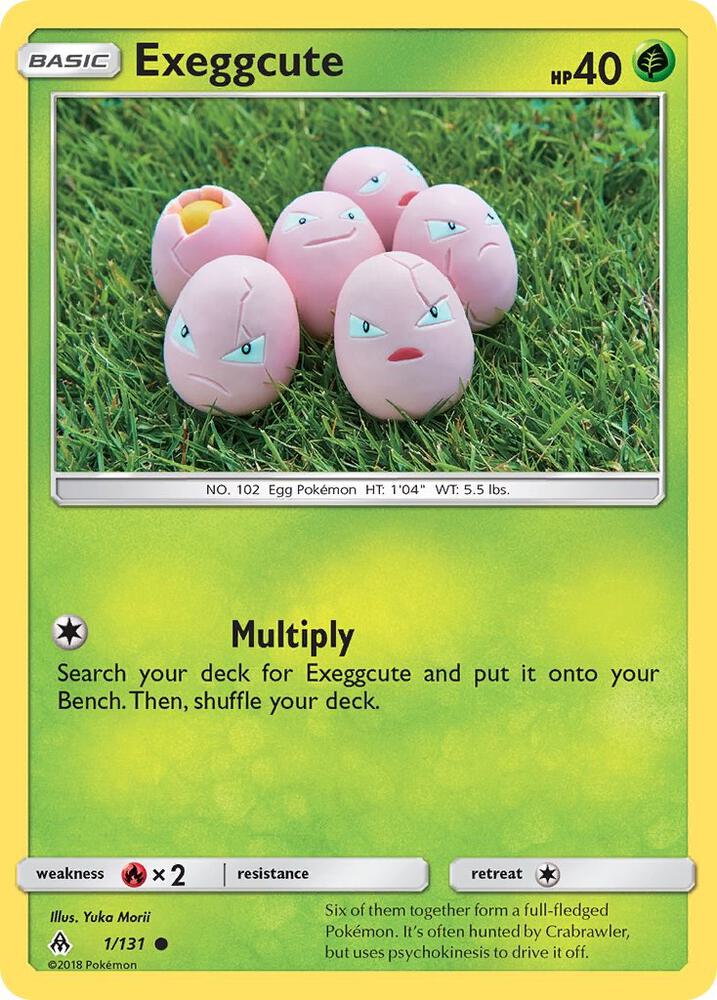 Exeggcute 1/131 (SM - Forbidden Light)  | Good Games Adelaide SA