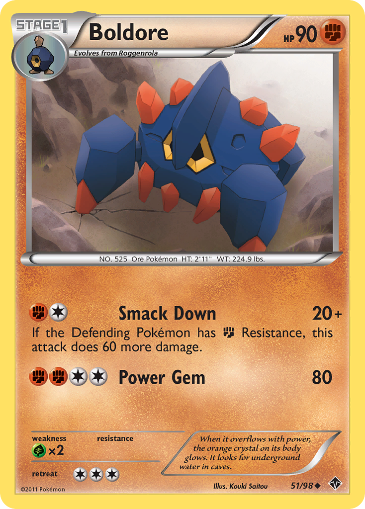 Boldore (51/98) [Black & White: Emerging Powers] | Good Games Adelaide SA
