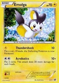 Emolga 006/012 (McDonald's Promos 2012)  - Holofoil | Good Games Adelaide SA