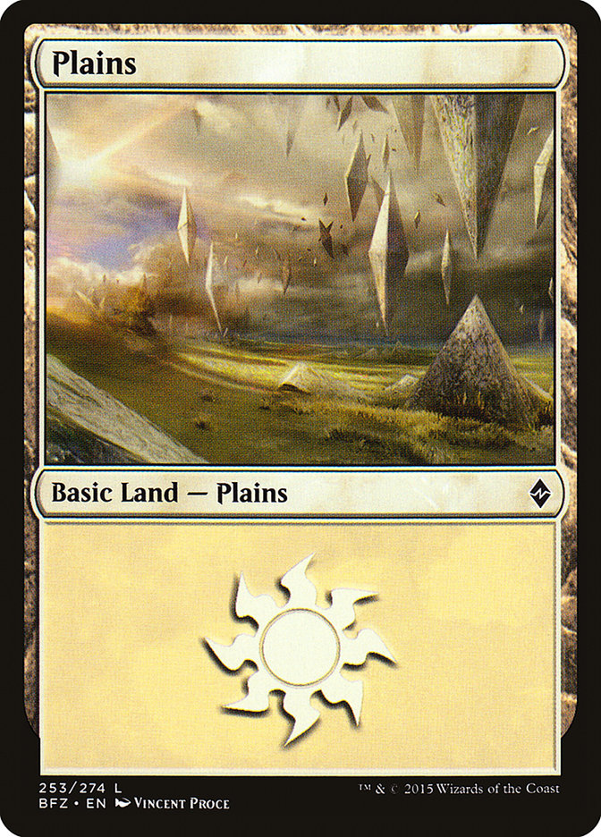 Plains (253) [Battle for Zendikar] | Good Games Adelaide SA