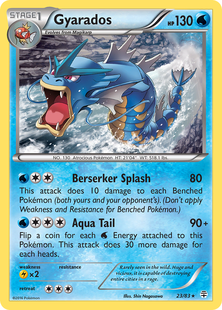 Gyarados (23/83) [XY: Generations] | Good Games Adelaide SA