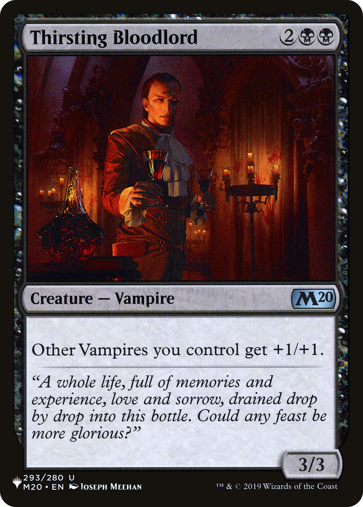 Thirsting Bloodlord [The List Reprints] | Good Games Adelaide SA