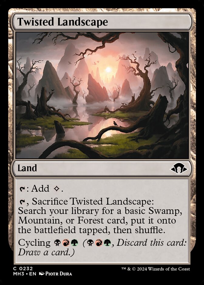 Twisted Landscape 232 (Modern Horizons 3)  | Good Games Adelaide SA