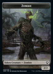 Soldier // Zombie Double-sided Token [Dominaria United Tokens] | Good Games Adelaide SA