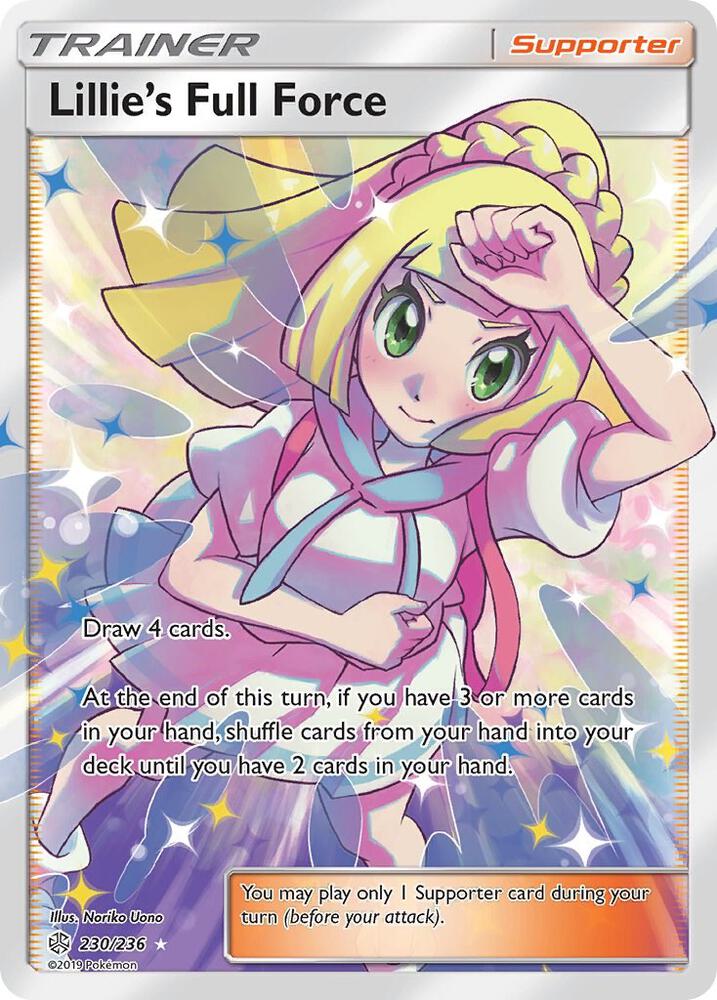 Lillie's Full Force 230/236 (SM - Cosmic Eclipse)  - Holofoil | Good Games Adelaide SA