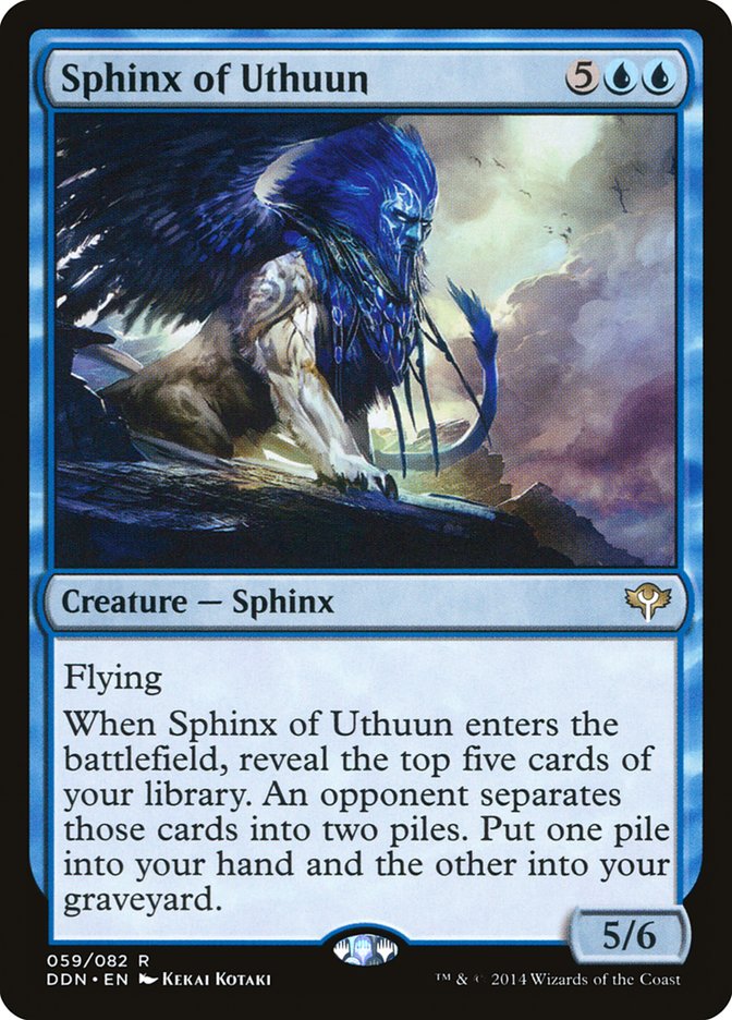 Sphinx of Uthuun [Duel Decks: Speed vs. Cunning] | Good Games Adelaide SA