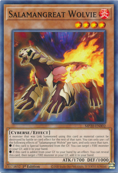Salamangreat Wolvie [MP20-EN002] Common | Good Games Adelaide SA