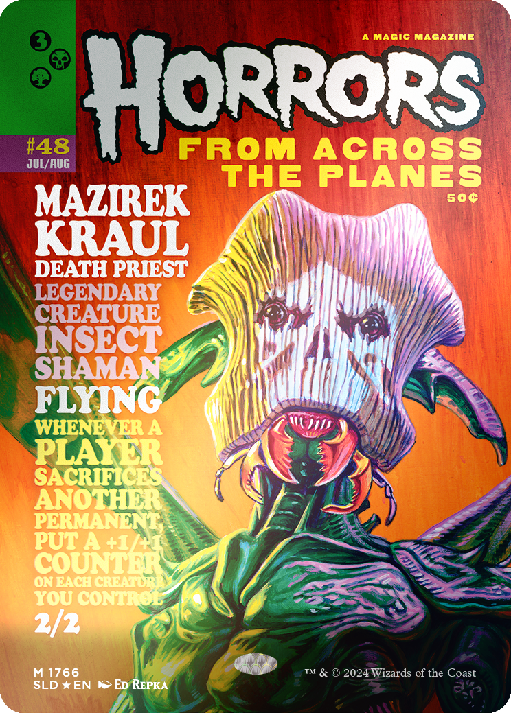 Mazirek, Kraul Death Priest (1766) (Rainbow Foil) [Secret Lair Drop Series] | Good Games Adelaide SA