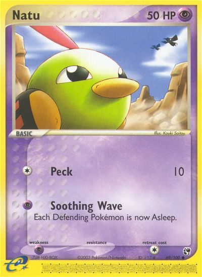 Natu (69/100) [EX: Sandstorm] | Good Games Adelaide SA