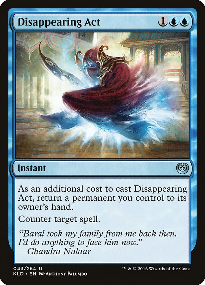 Disappearing Act [Kaladesh] | Good Games Adelaide SA