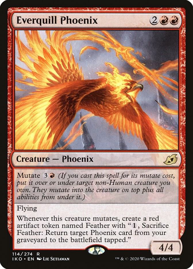 Everquill Phoenix 114 (Ikoria: Lair of Behemoths)  - Foil | Good Games Adelaide SA