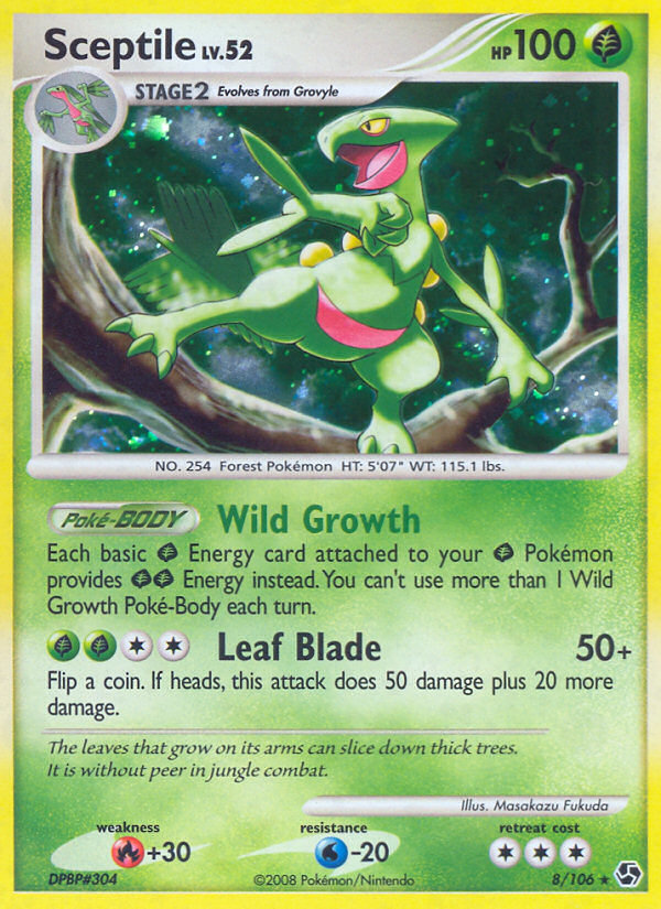 Sceptile (8/106) [Diamond & Pearl: Great Encounters] | Good Games Adelaide SA