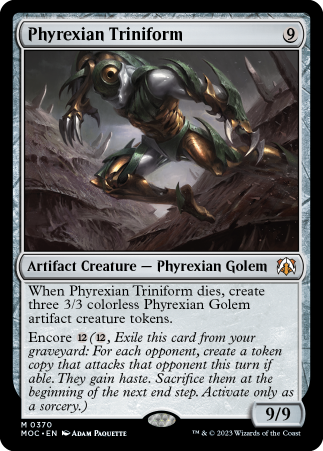 Phyrexian Triniform [March of the Machine Commander] | Good Games Adelaide SA