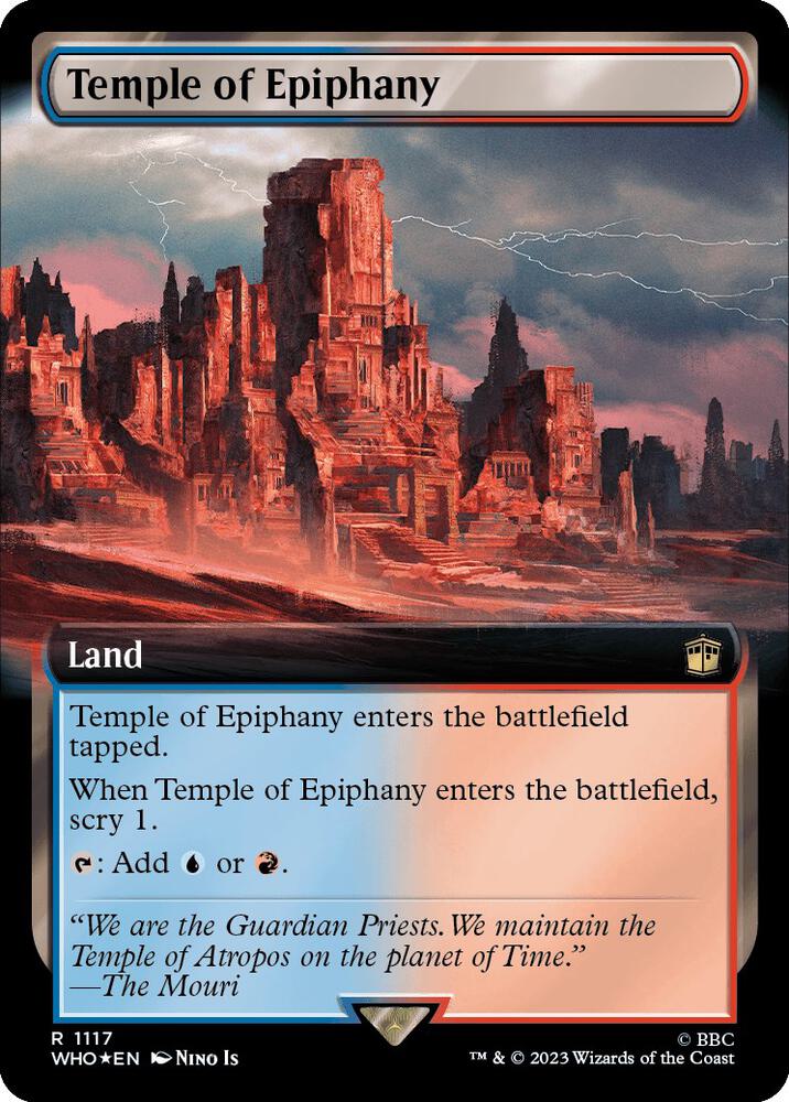 Temple of Epiphany 1117 (Universes Beyond: Doctor Who)  - Foil | Good Games Adelaide SA
