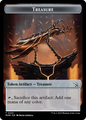 Treasure (21) // Dinosaur Double-Sided Token [March of the Machine Tokens] | Good Games Adelaide SA