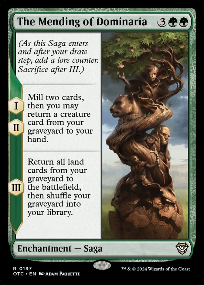 The Mending of Dominaria 197 (Commander: Outlaws of Thunder Junction)  | Good Games Adelaide SA