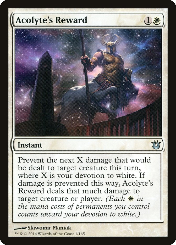 Acolyte's Reward 1 (Born of the Gods)  - Foil | Good Games Adelaide SA
