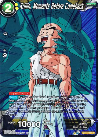 Krillin, Moments Before Comeback [BT11-097] | Good Games Adelaide SA