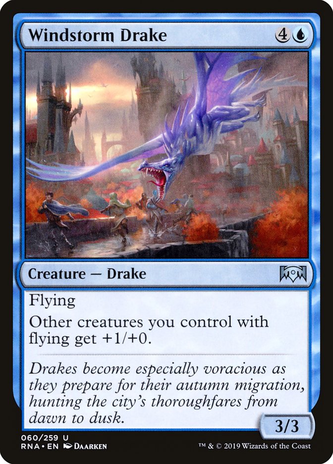 Windstorm Drake [Ravnica Allegiance] | Good Games Adelaide SA