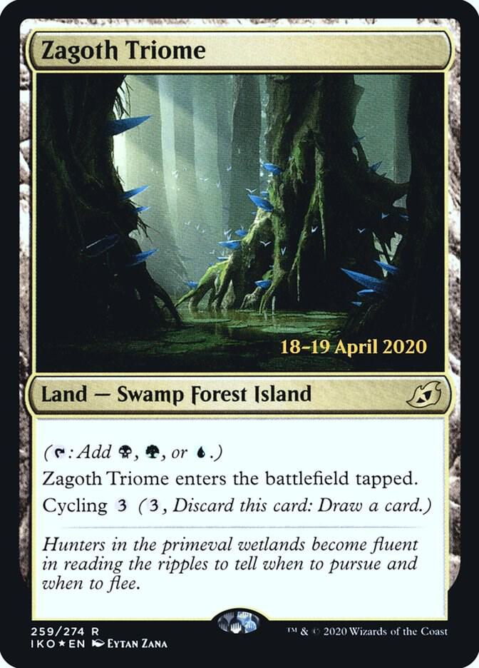Zagoth Triome 259 (Prerelease Cards)  - Foil | Good Games Adelaide SA