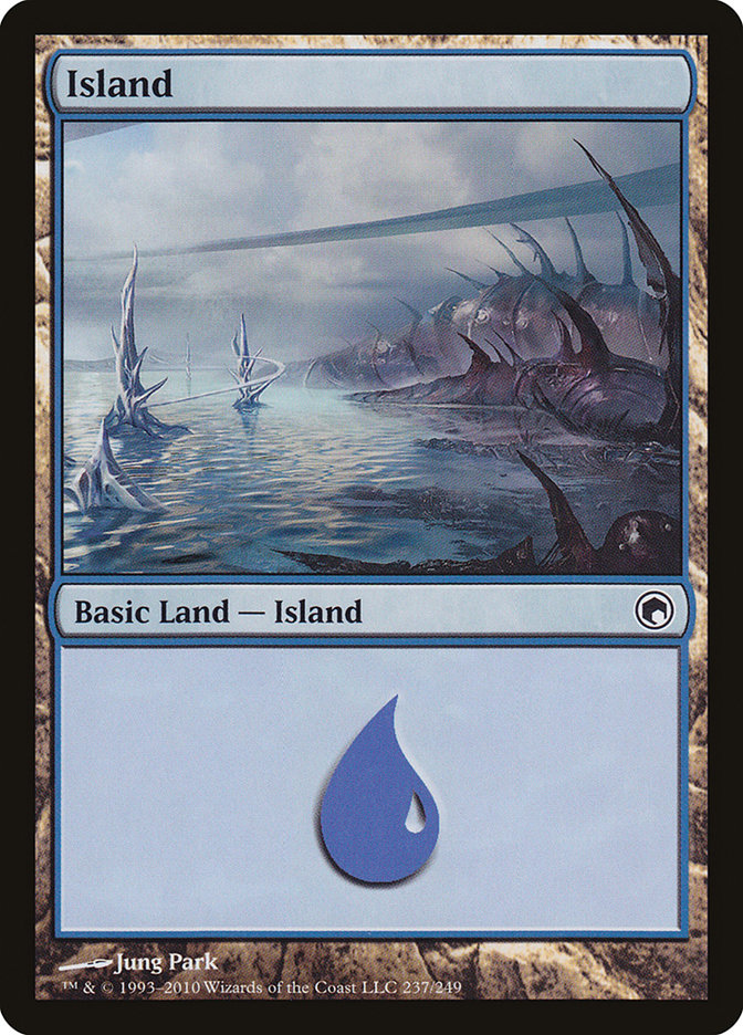 Island (237) [Scars of Mirrodin] | Good Games Adelaide SA