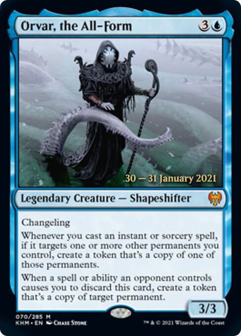 Orvar the All Form 70 (Prerelease Cards)  - Foil | Good Games Adelaide SA