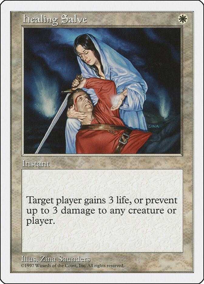 Healing Salve 33/455 (Fifth Edition)  | Good Games Adelaide SA
