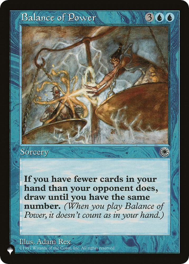 Balance of Power  (The List Reprints)  | Good Games Adelaide SA