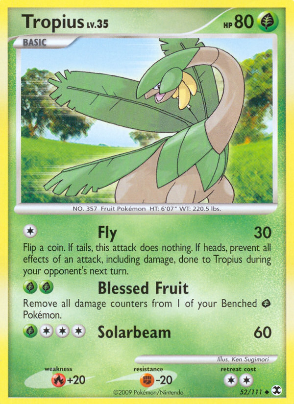 Tropius (52/111) [Platinum: Rising Rivals] | Good Games Adelaide SA