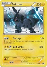 Zekrom 50 99 Next Destinies 050/099 (Deck Exclusives)  - Holofoil | Good Games Adelaide SA