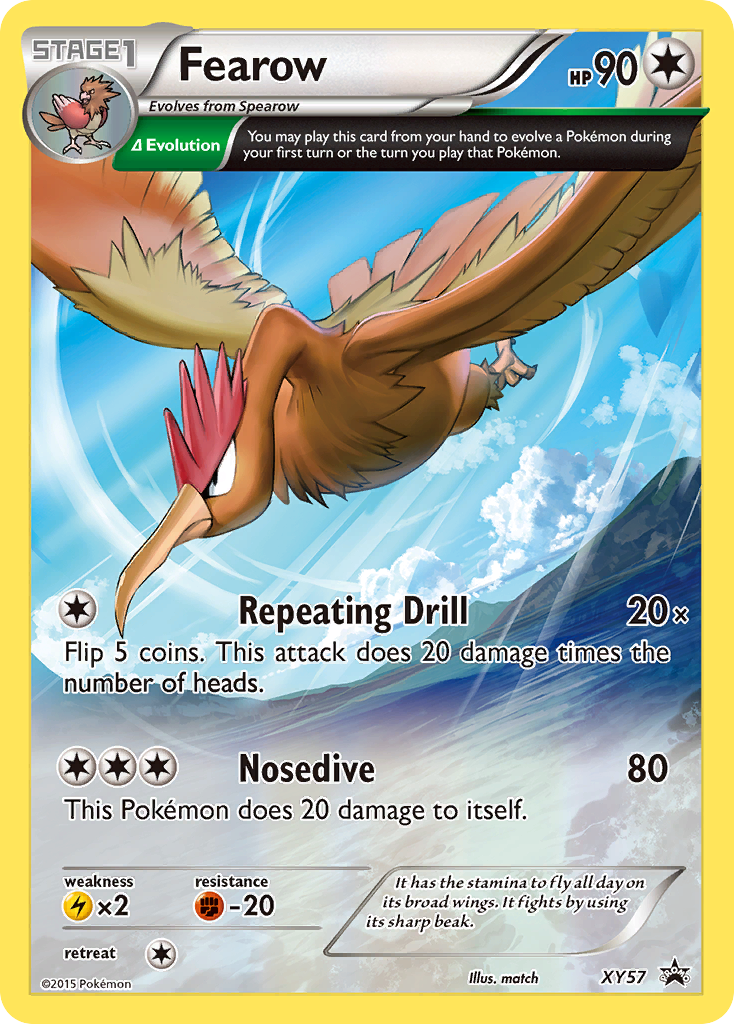 Fearow (XY57) [XY: Black Star Promos] | Good Games Adelaide SA