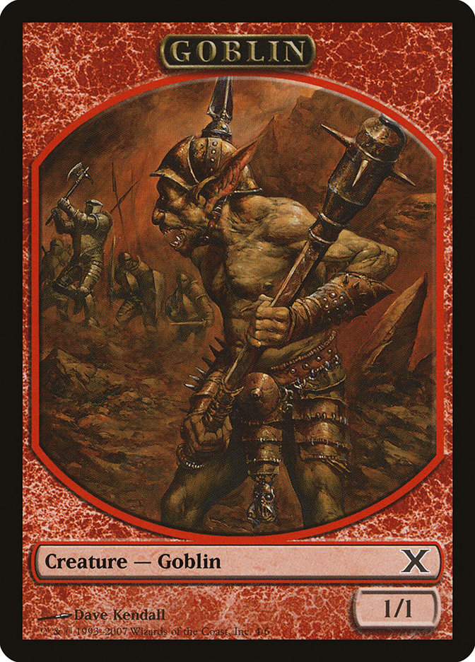 Goblin Token [Tenth Edition Tokens] | Good Games Adelaide SA
