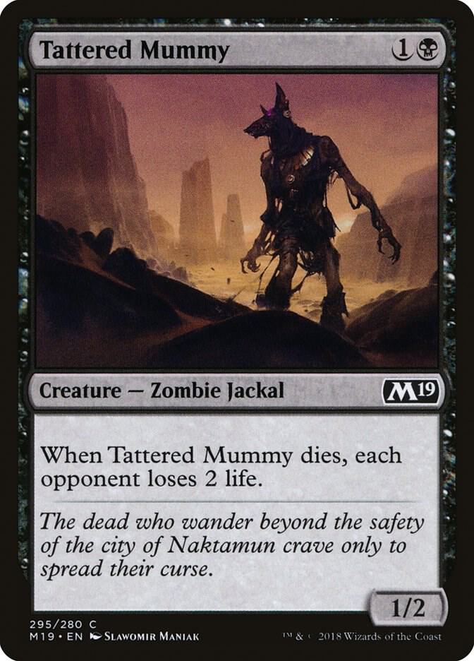 Tattered Mummy 295 (Core Set 2019)  | Good Games Adelaide SA