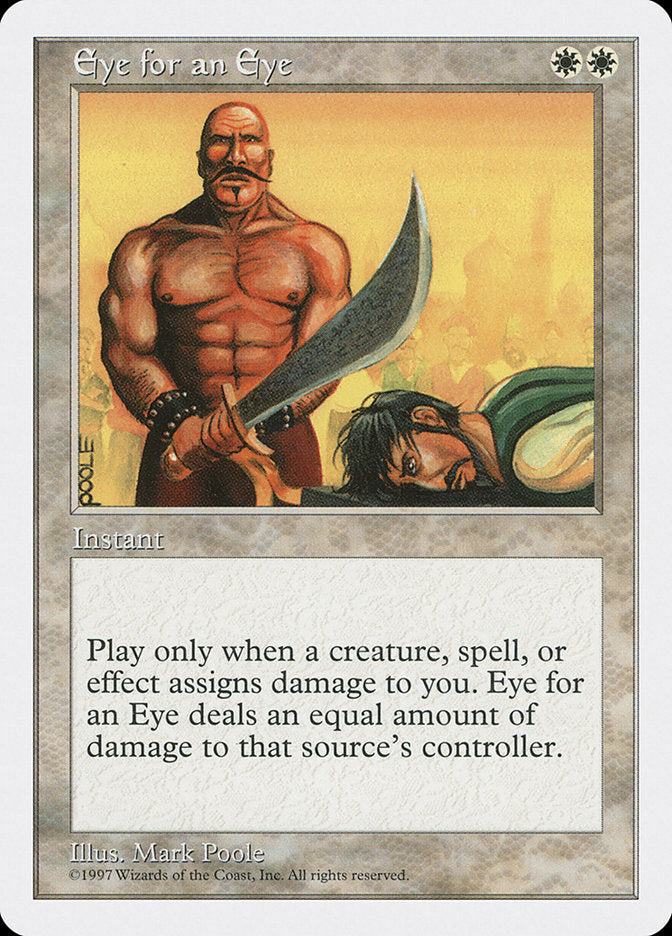 Eye for an Eye [Fifth Edition] | Good Games Adelaide SA
