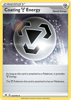 Coating Metal Energy (163/185) [Sword & Shield: Vivid Voltage] | Good Games Adelaide SA