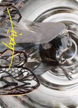 Shaile Dean of Radiance Art Card Gold Stamped Signature 55 (Art Series: Strixhaven)  | Good Games Adelaide SA