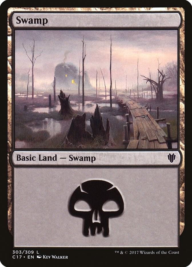 Swamp 303 (Commander 2017)  | Good Games Adelaide SA