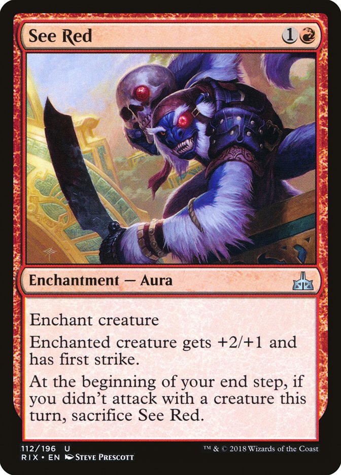 See Red 112 (Rivals of Ixalan)  - Foil | Good Games Adelaide SA