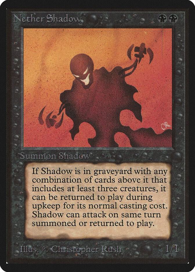 Nether Shadow 117/302 (Beta Edition)  | Good Games Adelaide SA