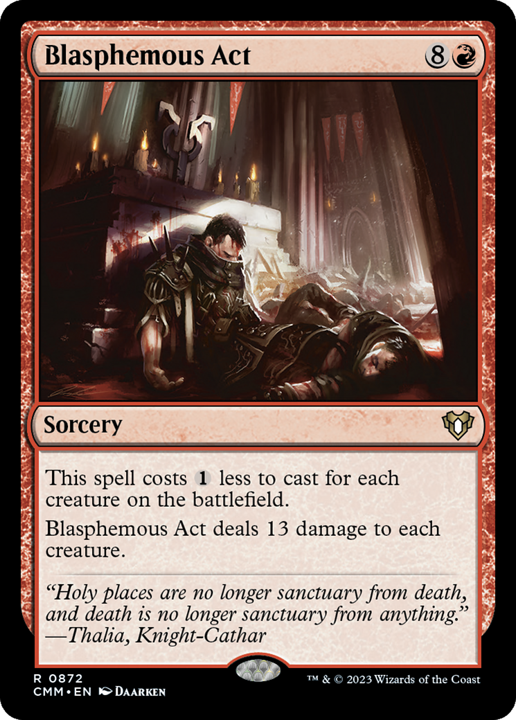 Blasphemous Act [Commander Masters] | Good Games Adelaide SA