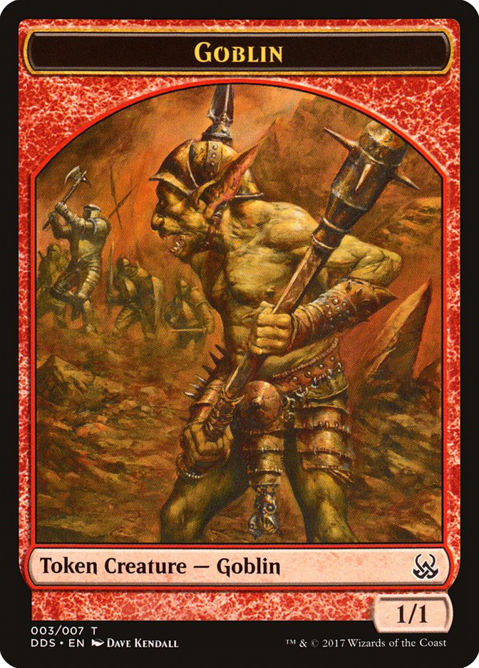 Goblin Token [Duel Decks: Mind vs. Might Tokens] | Good Games Adelaide SA