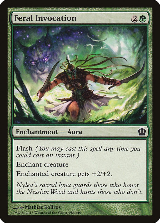 Feral Invocation [Theros] | Good Games Adelaide SA