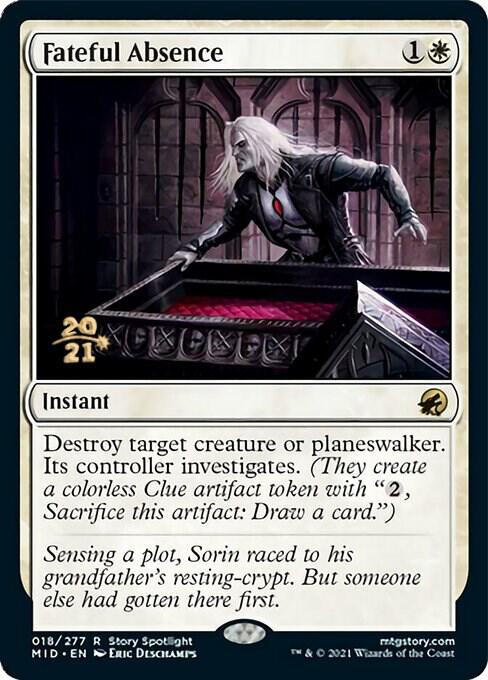 Fateful Absence 18 (Prerelease Cards)  - Foil | Good Games Adelaide SA