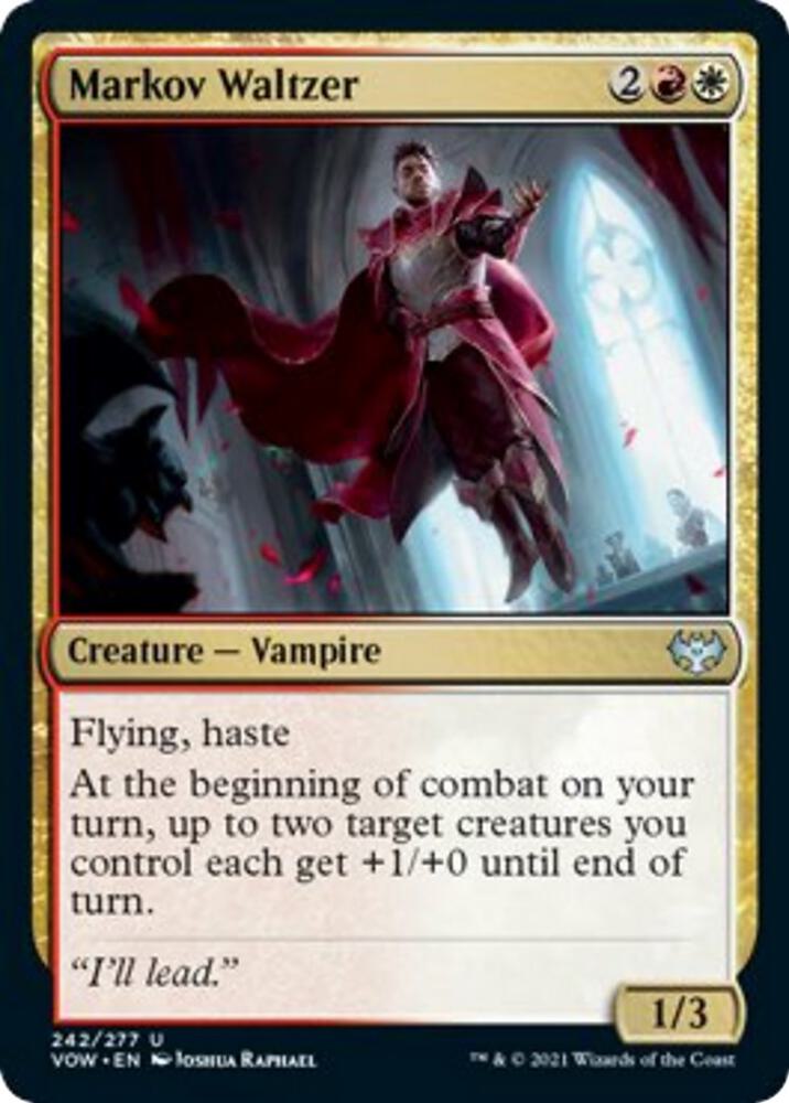 Markov Waltzer 242 (Innistrad: Crimson Vow)  - Foil | Good Games Adelaide SA