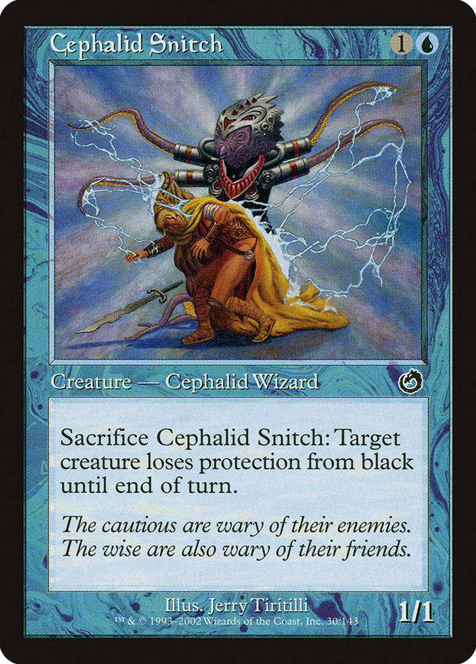 Cephalid Snitch 30 (Torment)  - Foil | Good Games Adelaide SA