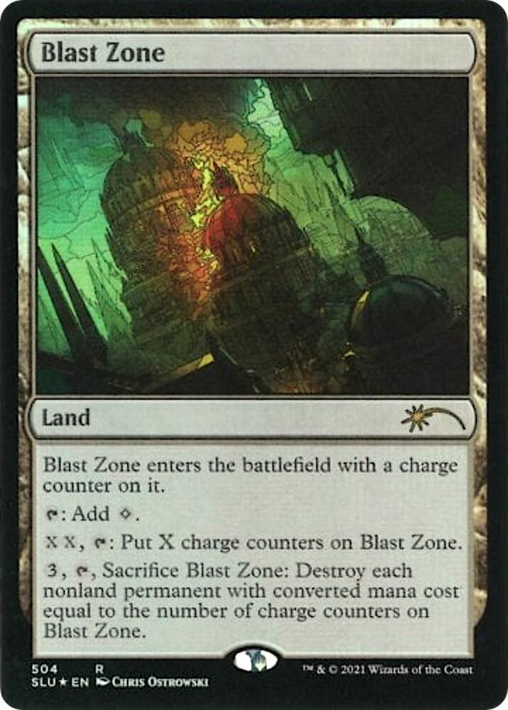 Blast Zone 504 (Secret Lair Series)  - Foil | Good Games Adelaide SA