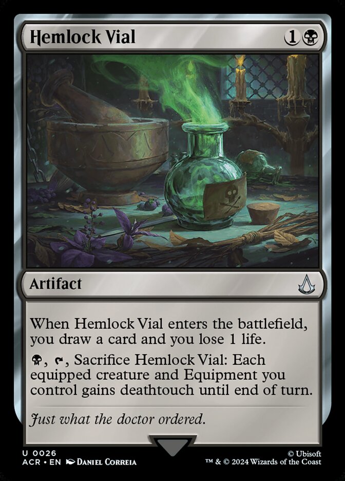 Hemlock Vial 26 (Universes Beyond: Assassin's Creed)  | Good Games Adelaide SA