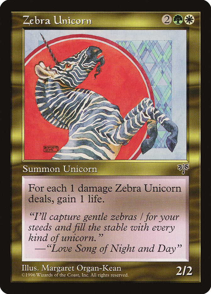 Zebra Unicorn  (Mirage)  | Good Games Adelaide SA