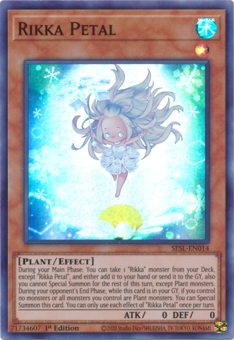 Rikka Petal [SESL-EN014] Super Rare | Good Games Adelaide SA